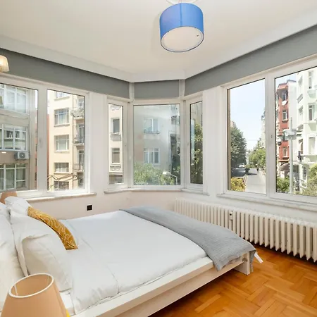 Bosphorus View With 5 Bedrooms And Elevator アパート イスタンブール
